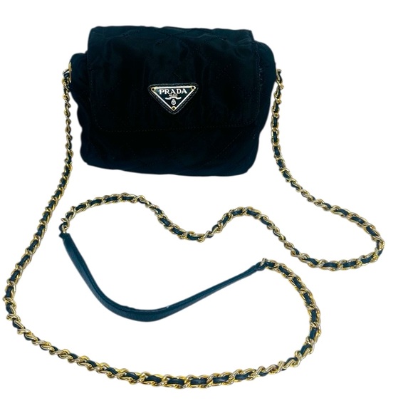PRADA VINTAGE TESSUTO CROSSBODY BAG - Picture 2 of 10